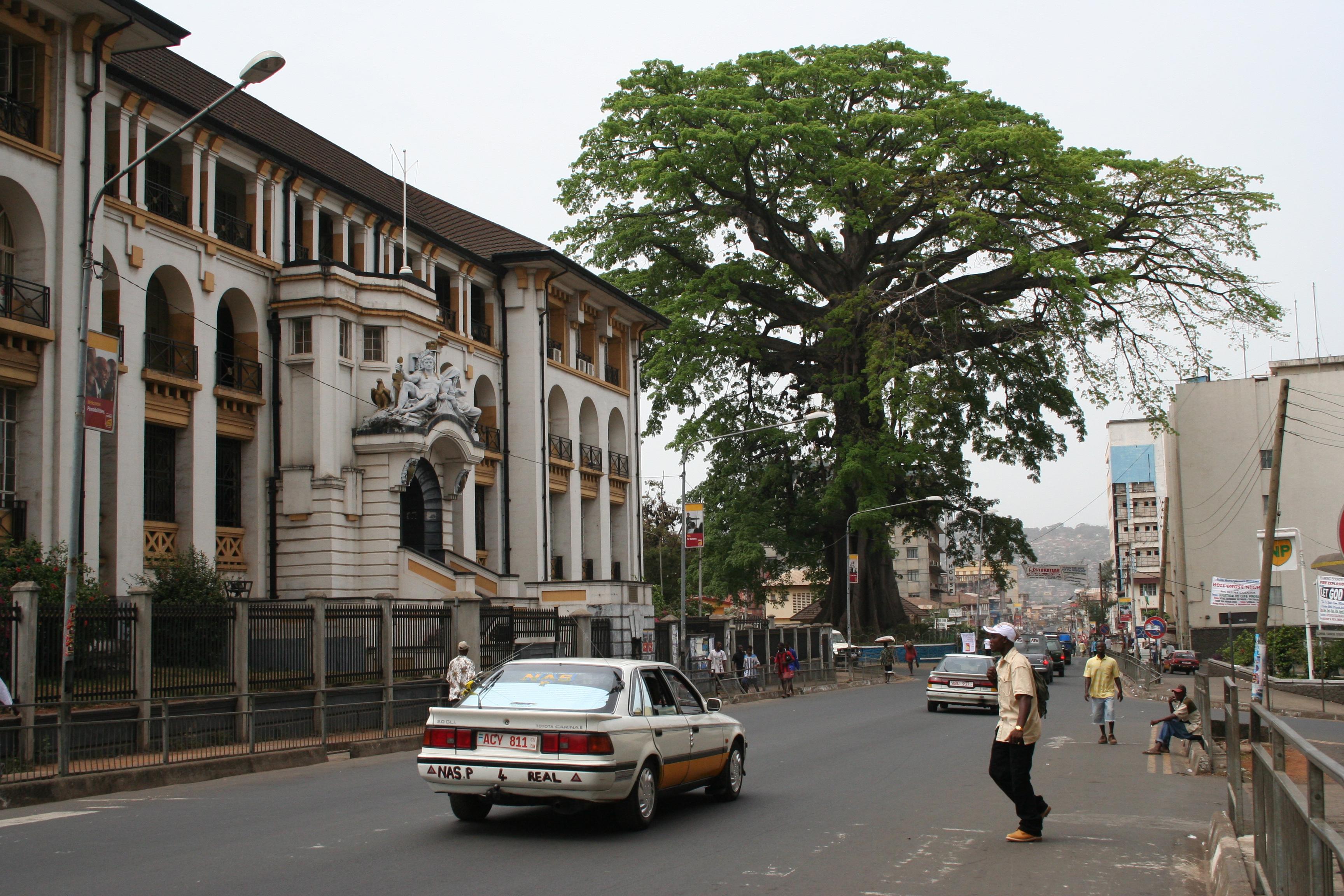 Law Courts and the Cotton Tree, Freetown
